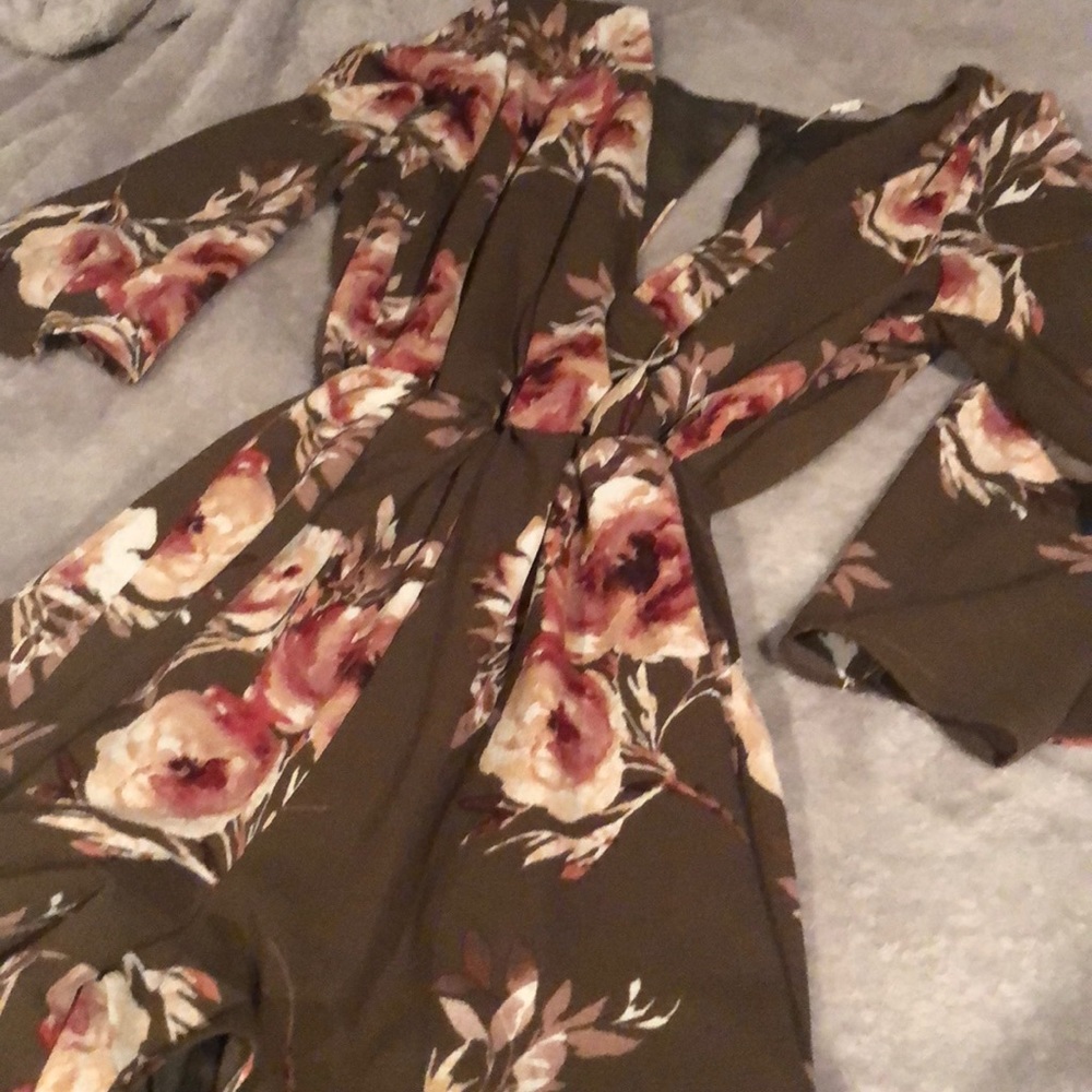 Elegant Floral Romper